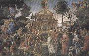 Sandro Botticelli Trials of Christ (mk36) oil painting artist